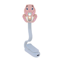 Artico Animal Rechargeable Book Light Reading Lamp Clip On Rabbit ABL021