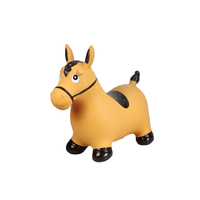 Kaper Kidz Ride-On Inflatable Toy Bouncy Rider Ginger The Horse, Eleganter PA7020