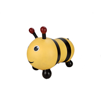 Kaper Kidz Ride-On Inflatable Toy Bouncy Rider Buzzy The Bee, Eleganter PA7024