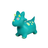 Kaper Kidz Ride-On Inflatable Toy Bouncy Rider Spike The Triceratops, Eleganter PA7030