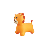 Kaper Kidz Ride-On Inflatable Toy Bouncy Rider Leo The Lion, Eleganter PA7037