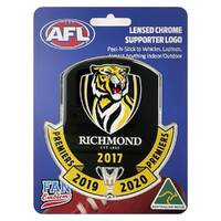 Fan Emblems Decal AFL Richmond Tigers Dynasty Premiership Logo JAS-FEA10378-026B