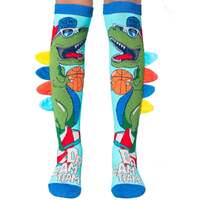 Madmia Socks Ages 6-99 One Size Fits Most - DINOSAUR Novelty Socks