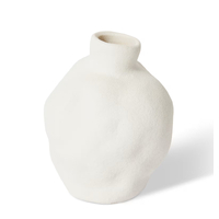 Elme Living Vase Annik 12cm Cream VC.339.WH Home Decor