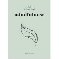 2025 Diary Wellbeing Mindfullness Week to View by Paper Pocket