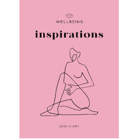 2025 Diary Wellbeing Inspirations Week to View by Paper Pocket