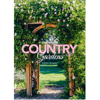 2025 Diary Australian Country Gardens Week to View by Paper Pocket