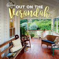 2025 Calendar Our Australia Out on the Verandah Square Wall Paper Pocket COB21