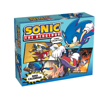 2025 Calendar Sonic the Hedgehog Comic Collection Day-to-Day Boxed Andrews McMeel AM74041