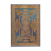 Paperblanks Journal Blue Luxe Midi Hardcover Lined