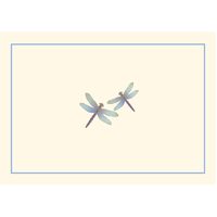 Peter Pauper Press Boxed Blank Note Cards - Blue Dragonflies 310293