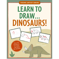 Peter Pauper Press Learn To Draw Dinosaurs 312778