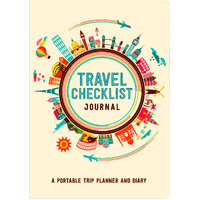 Peter Pauper Press Travel Journal Travel Checklist 327840