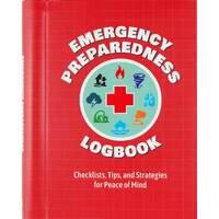 Peter Pauper Press Peace of Mind Organiser Emergency Preparedness Logbook 337047