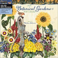 2025 Calendar Botanical Gardens Square Wall Wells St. by Lang L32113