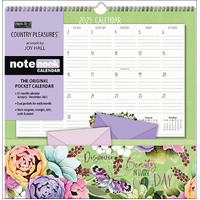 2025 Calendar Note Nook Country Pleasures Wall Wells St. by Lang L32793