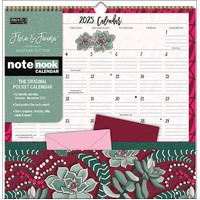 2025 Calendar Note Nook Flora & Fauna Wall Wells St. by Lang L32816