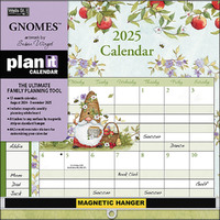 2025 Calendar Plan-It Gnomes Square Wall Wells St. by Lang L35589