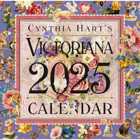 2025 Calendar Cynthia Hart's Victoriana Square Wall Workman Publishing