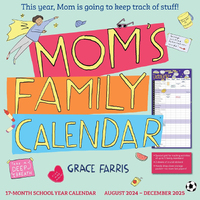 2025 Calendar Mom's Family Square Wall Workman Publishing