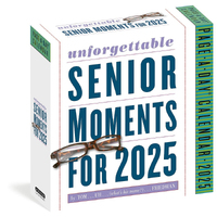 2025 Calendar Unforgettable Senior Moments Page-A-Day Boxed Workman Publishing