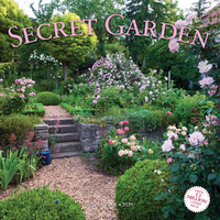 2025 Calendar Secret Garden Square Wall Workman Publishing