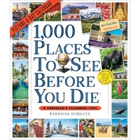 2025 Calendar 1,000 Places to See Before You Die Picture-A-Day Wall Workman Publishing