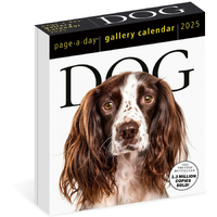 2025 Calendar Dog Page-A-Day Gallery Boxed Workman Publishing