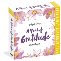 2025 Calendar A Year of Gratitude Page-A-Day Boxed Workman Publishing