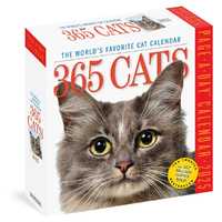 2025 Calendar 365 Cats Page-A-Day Boxed Workman Publishing