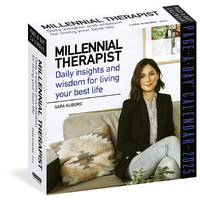 2025 Calendar Millennial Therapist Page-A-Day Boxed Workman Publishing