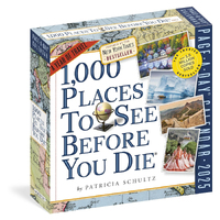 2025 Calendar 1,000 Places to See Before You Die Page-A-Day Boxed Workman Publishing