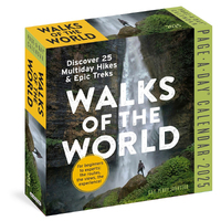 2025 Calendar Walks of the World Page-A-Day Boxed Workman Publishing