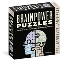 2025 Calendar Brainpower Puzzles Page-A-Day Boxed Workman Publishing