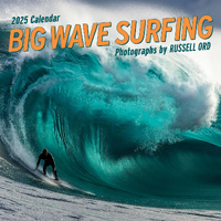 2025 Calendar Big Wave Surfing Square Wall Workman Publishing