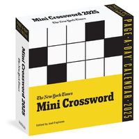 2025 Calendar The New York Times Mini Crossword Page-A-Day Boxed Workman Publishing