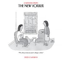 2025 Calendar Cartoons from The New Yorker Square Wall Andrews McMeel AM87001