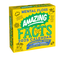 2025 Calendar Amazing Facts from Mental Floss Day-to-Day Boxed Andrews McMeel AM89289