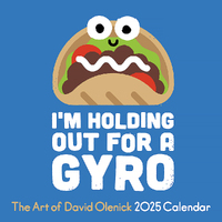 2025 Calendar The Art of David Olenick Square Wall Andrews McMeel AM89302