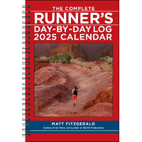 2025 Planner Complete Runner's Day-by-Day Log Weekly/Monthly Engagement Andrews McMeel AM89333