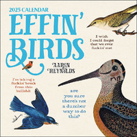 2025 Calendar Effin' Birds Square Wall Andrews McMeel AM89388