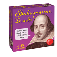 2025 Calendar Shakespearean Insults Day-to-Day Boxed Andrews McMeel AM89470