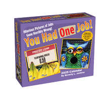 2025 Calendar You Had One Job Day-to-Day Boxed Andrews McMeel AM89524