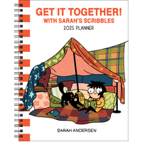 2025 Planner Get It Together With Sarah's Scribbles Weekly/Monthly Engagement Andrews McMeel AM89951