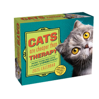 2025 Calendar Cats Are Cheaper Than Therapy Day-to-Day Boxed Andrews McMeel AM90773