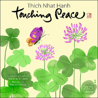 2025 Calendar Thich Nhat Hanh Touching Peace Square Wall Andrews McMeel AM91183