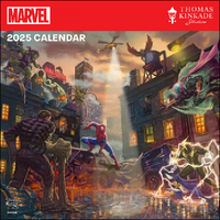 2025 Calendar Thomas Kinkade MARVEL Square Wall Andrews McMeel AM92791