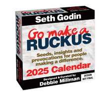 2025 Calendar Go Make a Ruckus Day-to-Day Boxed Andrews McMeel AM92838