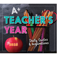 2025 Calendar A Teacher's Year Day-to-Day Boxed Sellers Publishing S40942