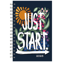 2025 Planner Just Start Goal Getter 16-Month Weekly Sellers Publishing S41215